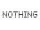Logo Nothing