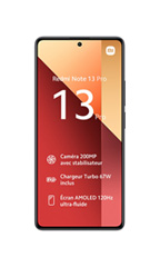 Xiaomi Redmi Note 13 Pro 4G 12Go RAM Noir Minuit