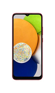 Samsung Galaxy A03 3Go RAM Rouge Samsung Galaxy A03 3Go RAM Rouge