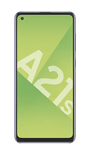 Samsung Galaxy A21s Bleu Prismatique Samsung Galaxy A21s Bleu Prismatique