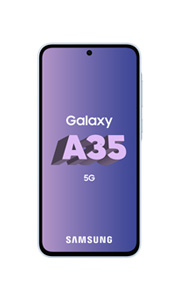 Samsung Galaxy A35 5G 8Go RAM Bleu Glacier Samsung Galaxy A35 5G 8Go RAM Bleu Glacier