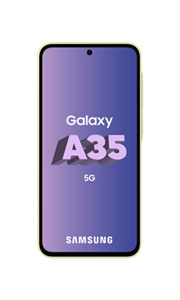 Samsung Galaxy A35 5G 8Go RAM Lime Samsung Galaxy A35 5G 8Go RAM Lime