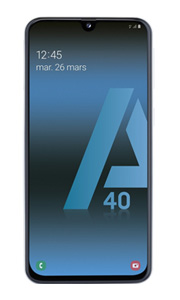 Samsung Galaxy A40 Blanc Samsung Galaxy A40 Blanc