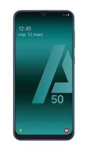 Samsung Galaxy A50 Bleu