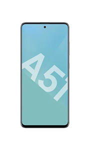 Samsung Galaxy A51 Blanc Prismatique Samsung Galaxy A51 Blanc Prismatique