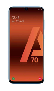 Samsung Galaxy A70 Bleu