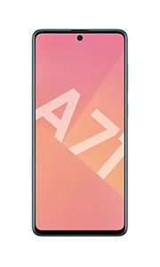 Samsung Galaxy A71 Bleu Prismatique
