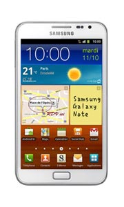 Samsung Galaxy Note Blanc Samsung Galaxy Note Blanc