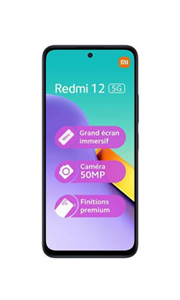 Xiaomi Redmi 12 5G Noir Jade Xiaomi Redmi 12 5G Noir Jade