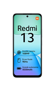 Xiaomi Redmi 13 6Go RAM Bleu Xiaomi Redmi 13 6Go RAM Bleu