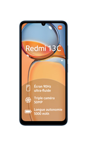 Xiaomi Redmi 13C 4Go RAM Bleu Marine Xiaomi Redmi 13C 4Go RAM Bleu Marine