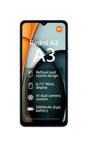 Xiaomi Redmi A3 4Go RAM Bleu Star