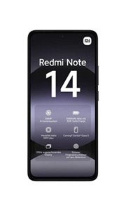 Xiaomi Redmi Note 14 4G 8Go RAM Noir Xiaomi Redmi Note 14 4G 8Go RAM Noir