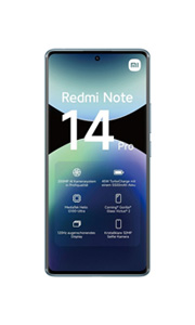 Xiaomi Redmi Note 14 Pro 4G Bleu Xiaomi Redmi Note 14 Pro 4G Bleu