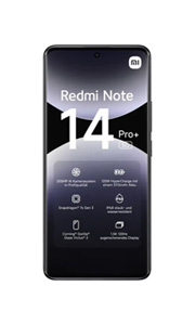 Xiaomi Redmi Note 14 Pro Plus 5G Noir Minuit Xiaomi Redmi Note 14 Pro Plus 5G Noir Minuit