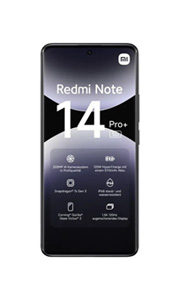 Xiaomi Redmi Note 14 Pro Plus 5G 12Go RAM Noir Minuit Xiaomi Redmi Note 14 Pro Plus 5G 12Go RAM Noir Minuit
