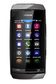 Nokia Asha 306 Gris
