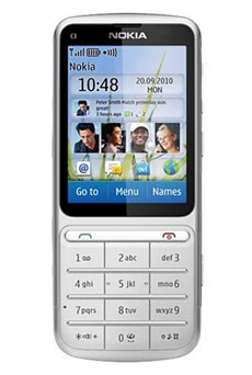 Nokia C3-01 Argent