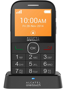 Alcatel 20.04G Senior Noir Alcatel 20.04G Senior Noir
