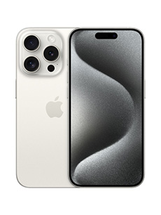Apple iPhone 15 Pro Titane Blanc Apple iPhone 15 Pro Titane Blanc