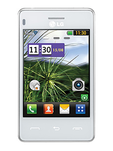 LG T385 Blanc