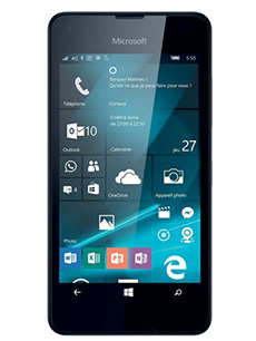 Microsoft Lumia 550 Noir