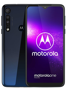 Motorola One Macro Bleu Sidéral Motorola One Macro Bleu Sidéral