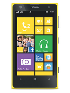 Nokia Lumia 1020 Jaune