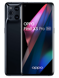 Oppo Find X3 Pro Noir brillant