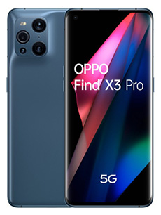 Oppo Find X3 Pro Bleu Oppo Find X3 Pro Bleu