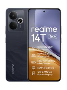 Realme 14T 5G Noir Obsidienne Realme 14T 5G Noir Obsidienne