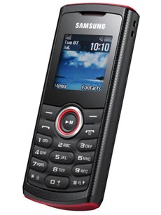 Samsung E2120 Noir et Rouge Samsung E2120 Noir et Rouge