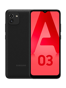 Samsung Galaxy A03 3Go RAM Noir Samsung Galaxy A03 3Go RAM Noir