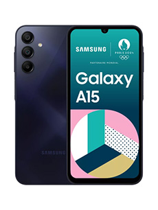 Samsung Galaxy A15 4G 8Go RAM Bleu Nuit Samsung Galaxy A15 4G 8Go RAM Bleu Nuit