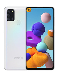 Samsung Galaxy A21s Blanc Prismatique Samsung Galaxy A21s Blanc Prismatique