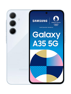 Samsung Galaxy A35 5G Bleu Glacier Samsung Galaxy A35 5G Bleu Glacier