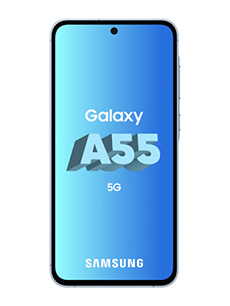Samsung Galaxy A55 5G Bleu Glacier Samsung Galaxy A55 5G Bleu Glacier