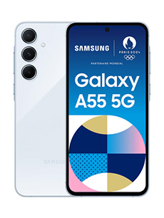 Samsung Galaxy A55 5G Bleu Glacier Samsung Galaxy A55 5G Bleu Glacier