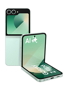 Samsung Galaxy Z Flip6 Vert d'Eau Samsung Galaxy Z Flip6 Vert d'Eau