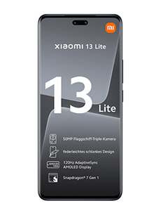 Xiaomi 13 Lite Noir Xiaomi 13 Lite Noir