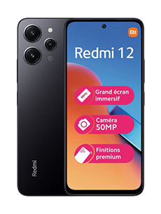 Xiaomi Redmi 12 8Go RAM Noir Minuit Xiaomi Redmi 12 8Go RAM Noir Minuit