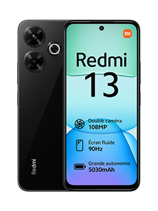 Xiaomi Redmi 13 6Go RAM Noir Xiaomi Redmi 13 6Go RAM Noir