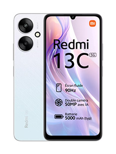 Xiaomi Redmi 13C 5G Argent