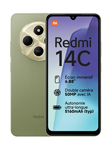 Xiaomi Redmi 14C 4Go RAM Vert Xiaomi Redmi 14C 4Go RAM Vert