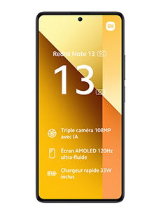 Xiaomi Redmi Note 13 5G Noir Xiaomi Redmi Note 13 5G Noir