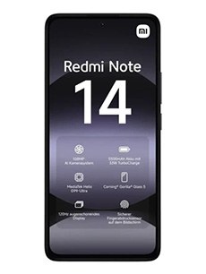 Xiaomi Redmi Note 14 4G Noir