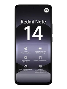 Xiaomi Redmi Note 14 4G 8Go RAM Noir