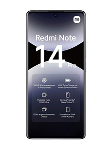 Xiaomi Redmi Note 14 Pro 4G Noir