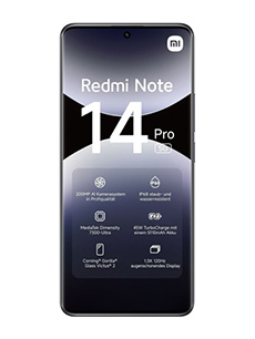 Xiaomi Redmi Note 14 Pro 5G 12Go RAM Noir de Minuit