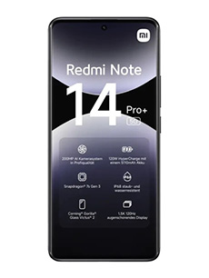 Xiaomi Redmi Note 14 Pro Plus 5G Noir Minuit